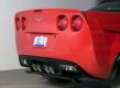 ACI Rear Spoiler for C6 Base, Z06, Grand Sport Corvette - Fiberglass